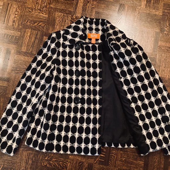 Michael Kors Short Swing Coat Size 10 - Picture 4 of 4